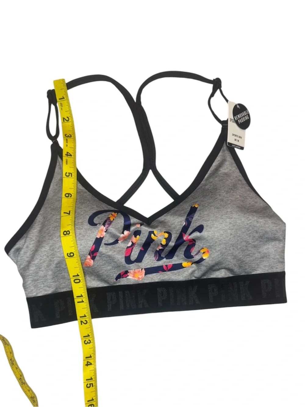 NWT Victoria’s Secret Pink Active Ultimate Lightly Padded Sports Bra Size M